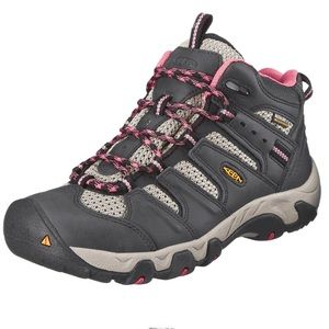 KEEN Raven & Slate Rose Koven Mid WP Leather Hiking Boot - Women